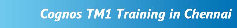 COGNOS TM1 Training in Velachery, Chennai COGNOS TM1 Training in Velachery, Chennai