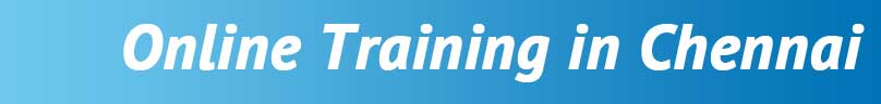 online Training in Velachery, Chennai