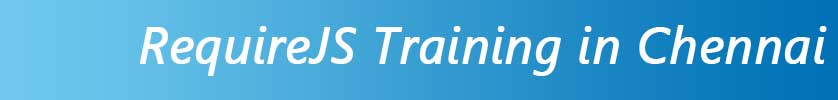 Require Js Training in Chennai