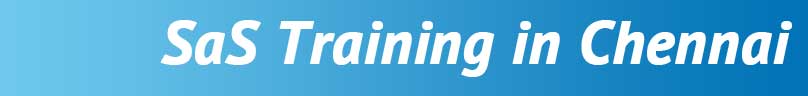 SAS Training in Chennai SAS Training in Chennai